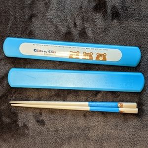 Japanese plastic travel chopsticks for bento lunch